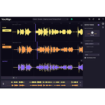 Synchro Arts VocAlign 6 Standard Vocal Production Software