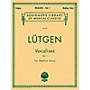 G. Schirmer Vocalises (20 Daily Exercises) Vol. 1 for Medium Voice By L¼tgen