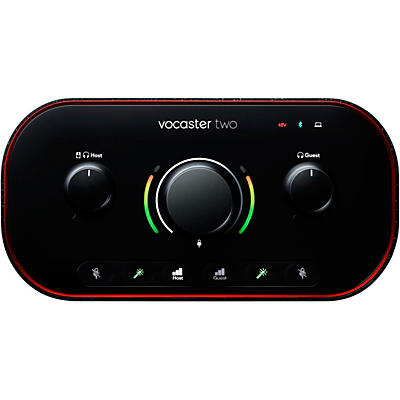 Focusrite Vocaster Two Podcasting Interface for Content Creators