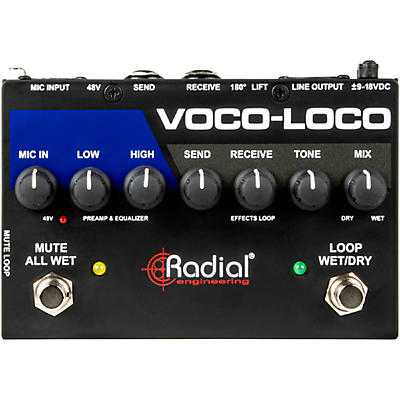 Radial Engineering Voco-Loco MK2 Vocal Effects Switcher