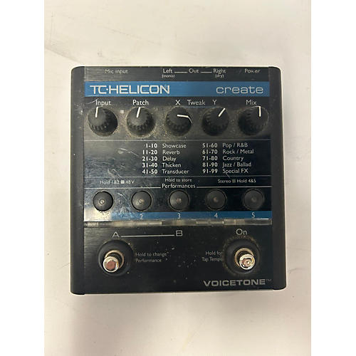 TC Helicon VoiceTone Create Vocal Processor