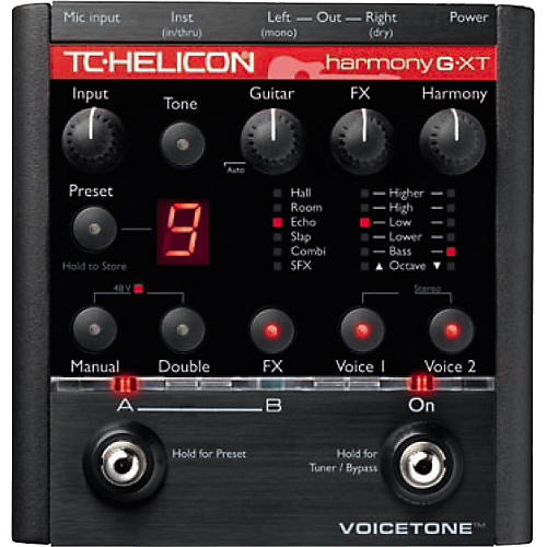 VoiceTone Harmony G-XT Vocal Harmony and Effects Pedal for Guitarists