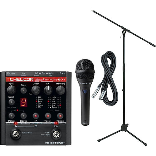 TC Helicon HARMONY-G-XT - Voicetone harmony G XT effet pour micro