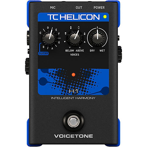 TC Helicon VoiceTone Single H1 Intelligent Harmony Effects Pedal Condition 1 - Mint