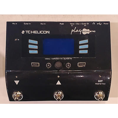 TC Helicon Voicelive Play Acoustic Pedal