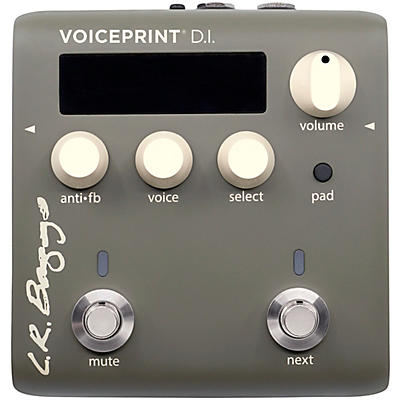 LR Baggs Voiceprint Acoustic DI With Voiceprint Technology EQ and Feedback Control