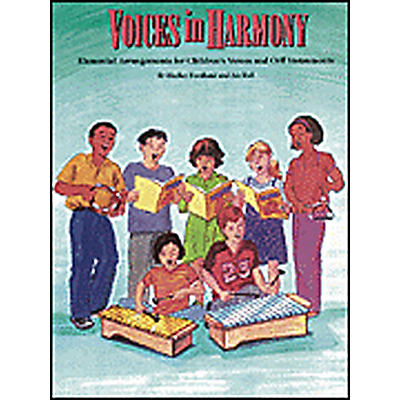 Hal Leonard Voices in Harmony - Orff Collection Book