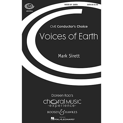 Boosey and Hawkes Voices of Earth (CME Conductor's Choice) SATB composed by Mark Sirett