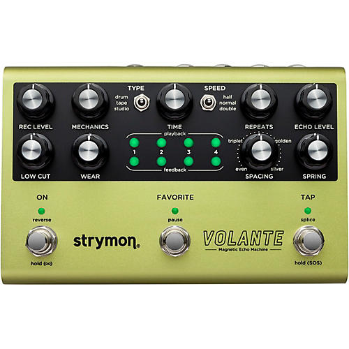 Strymon Volante Magnetic Echo Machine Delay Effects Pedal Condition 1 - Mint Green
