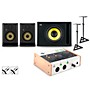 Universal Audio Volt 276 with KRK ROKIT G5 Studio Monitor Pair & S10 Subwoofer (Stands & Cables Included) ROKIT 5