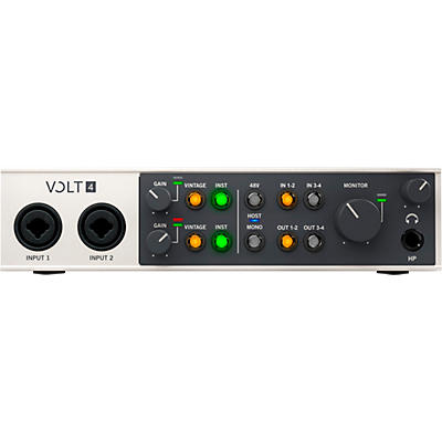 Universal Audio Volt 4 USB Recording Studio Audio Interface