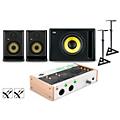 Universal Audio Volt 476 With KRK ROKIT G5 Studio Monitor Pair & S10 Subwoofer (Stands & Cables Included) - ROKIT 5ROKIT 5
