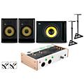 Universal Audio Volt 476 with KRK ROKIT G5 Studio Monitor Pair & S10 Subwoofer (Stands & Cables Included) ROKIT 8ROKIT 8