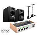 Universal Audio Volt 476P Audio Interface Bundle With Harbinger Studio Monitor Pair, Stands & Cables - SM508SM505