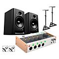 Universal Audio Volt 476P Audio Interface Bundle With Harbinger Studio Monitor Pair, Stands & Cables SM505SM508