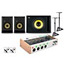 Universal Audio Volt 476P with KRK ROKIT G5 Studio Monitor Pair & S10 Subwoofer (Stands & Cables Included) ROKIT 5