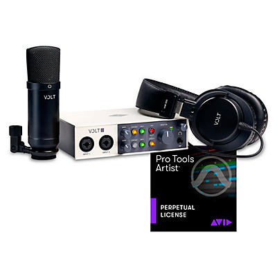 Universal Audio Volt Studio Bundle with AVID Pro Tools Artist Perpetual