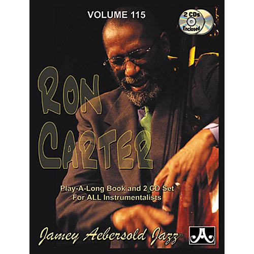 Volume 115 - Ron Carter - Play-Along Book and 2-CD Set