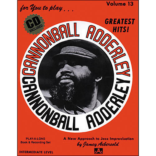 Volume 13 - Cannonball Adderly - Play-Along Book and CD Set