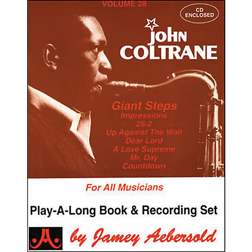 Volume 28 - John Coltrane - Play-Along Book and CD Set