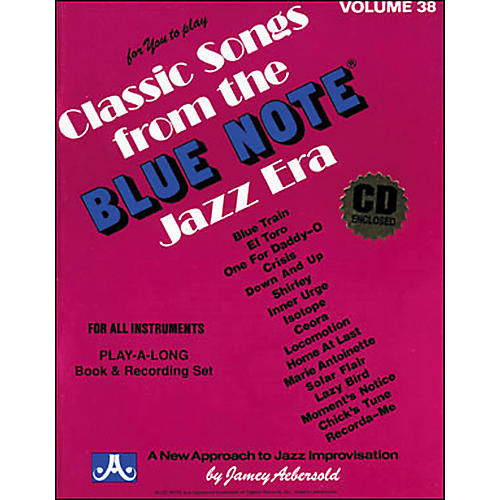 Volume 38 - Blue Note - Play-Along Book and CD Set