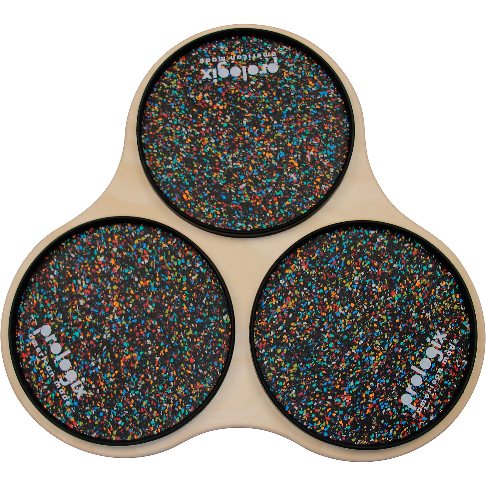 ProLogix Percussion Vortex Sectional Practice Pad With Rims Musician