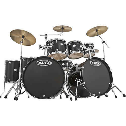 Voyager 8-Piece Double Bass Drum Shell Pack with Throne