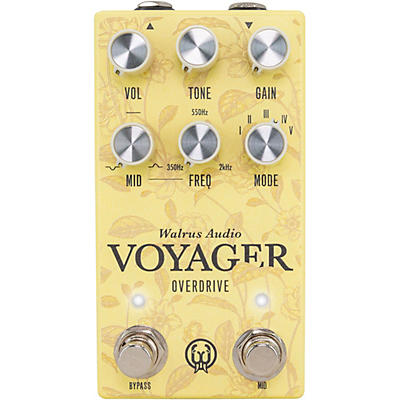 Walrus Audio Voyager Pre-Amp/Overdrive MKII Effects Pedal Floral Series 2024