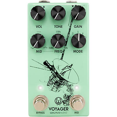 Walrus Audio Voyager Pre-Amp/Overdrive MKII Effects Pedal