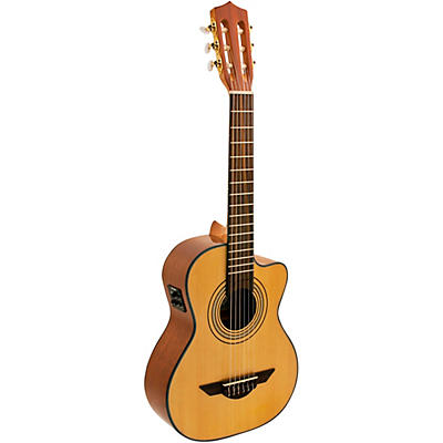 H. Jimenez Voz de Trio Cutaway Acoustic-Electric Requinto Guitar