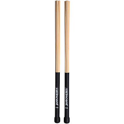 Wincent W19A Bamboo ClusterSticks, 19-Dowel with Adjustable O-ring(pair)