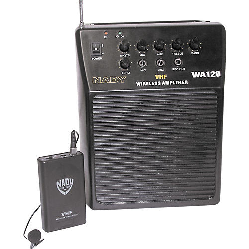 WA 120 Portable PA System with Wireless Omni-Lavalier Mic