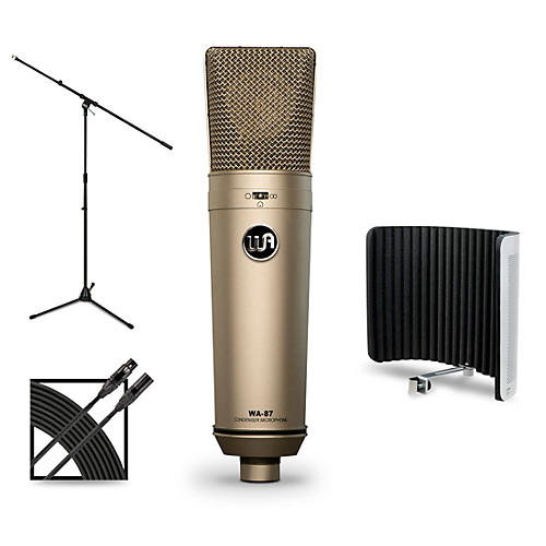 WA-87 Package with Sterling Audio VMS Vocal Microphone Shield