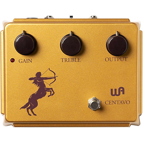 Warm Audio WA-CV Centavo Overdrive Guitar Effects Pedal Condition 1 - Mint Gold