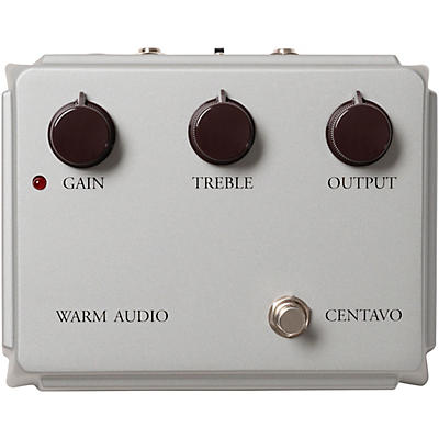Warm Audio WA-CVS Centavo Limited Edition Silver Overdrive Guitar Effects Pedal