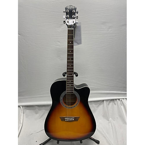 Washburn WA90CE Acoustic Electric Guitar 2 Color Sunburst