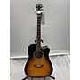 Used Washburn WA90CE Acoustic Electric Guitar 2 Color Sunburst