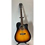 Used Washburn WA90CE Acoustic Electric Guitar Sunburst