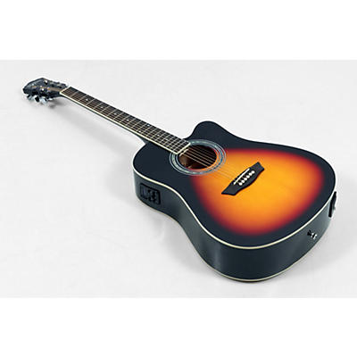 Washburn WA90CE Dreadnought Acoustic-Electric Guitar