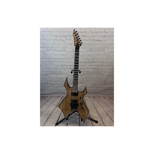B.C. Rich WARLOCK Solid Body Electric Guitar SPALTED MPL
