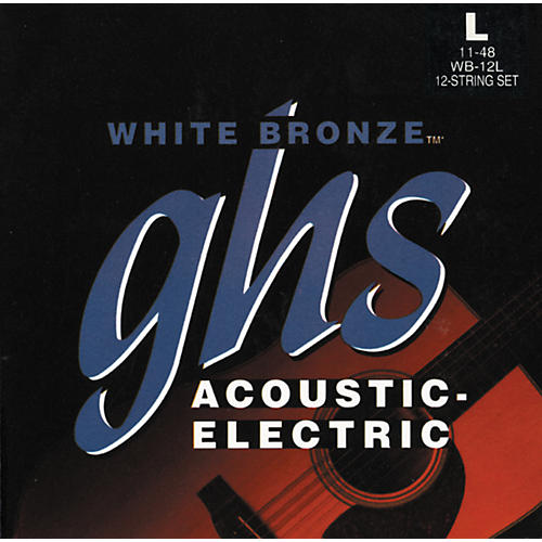 WB12L White Light 12-String Acoustic-Electric Guitar Strings