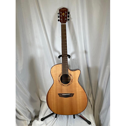 Washburn WCG70SCEG Acoustic Electric Guitar Natural