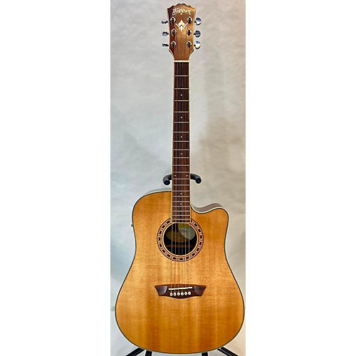 Washburn WD20SCE Acoustic Electric Guitar Natural