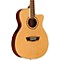 WF19CE Mahogany Folk Acoustic-Electric Guitar Level 2 Natural 190839102768
