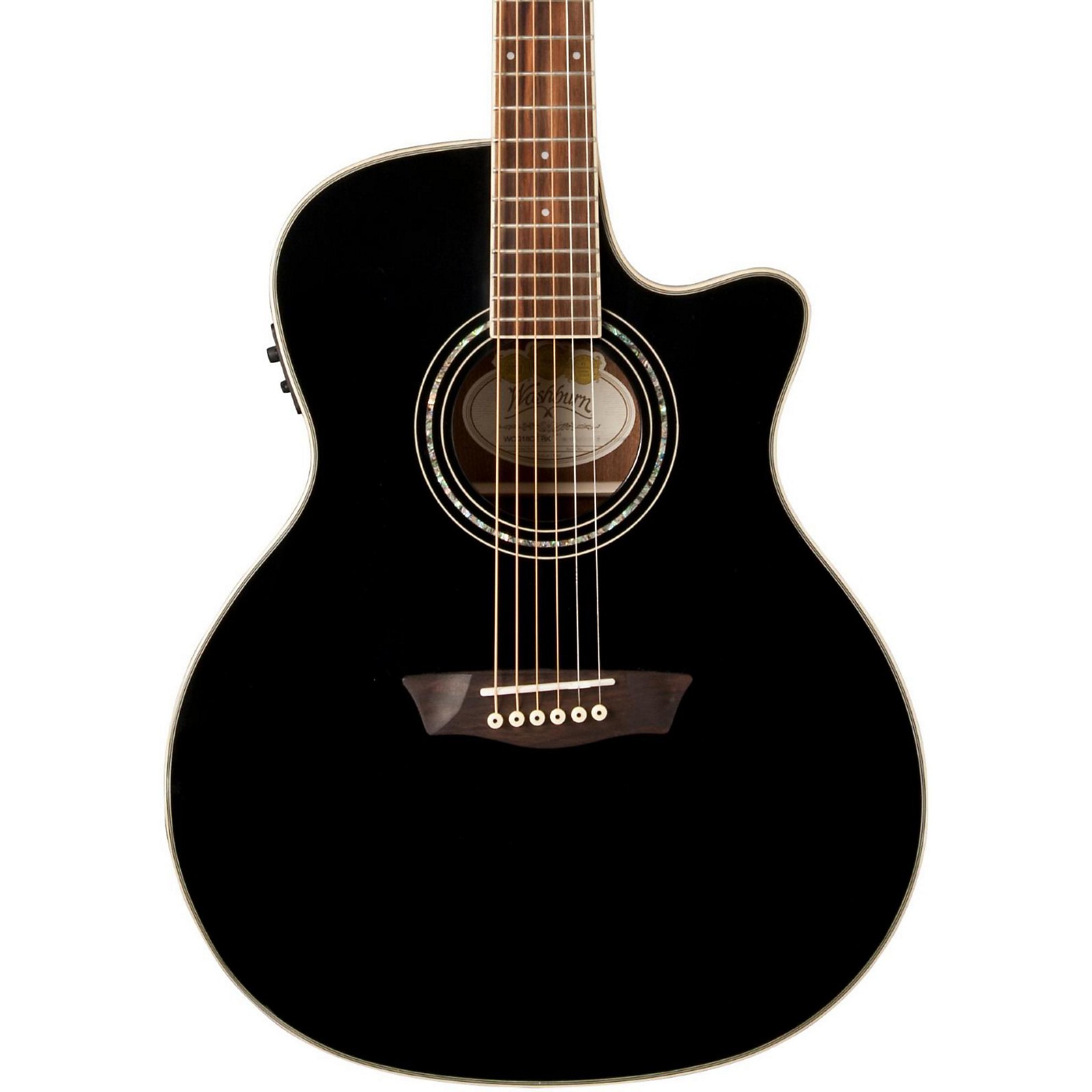 Washburn Wgc18ce Grand Auditorium Acoustic-electric Guitar 