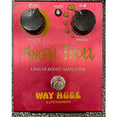 Way Huge Electronics WHE101 Angry Troll Boost Effect Pedal