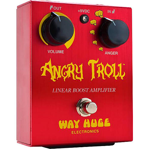 WHE101 Angry Troll Boost Guitar Effects Pedal