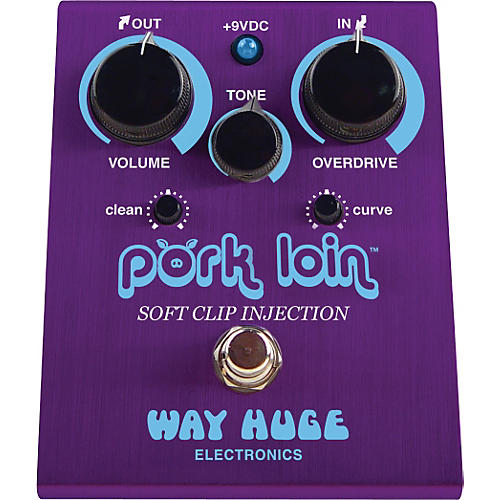 Way Huge Electronics WHE201 Pork Loin Soft Clip Injection Overdrive Guitar  Effects Pedal