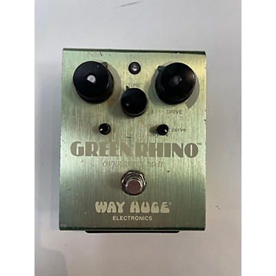 Way Huge Electronics WHE202 Green Rhino Overdrive Effect Pedal