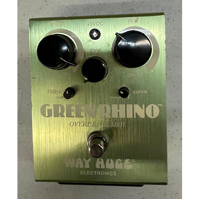 Way Huge Electronics WHE202 Green Rhino Overdrive Effect Pedal